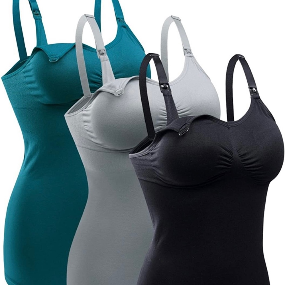Nursing Tank Tops (3 Pack)